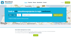 Desktop Screenshot of nieuwbouw-landsmeer.nl