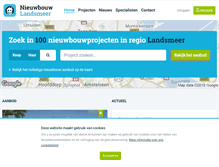 Tablet Screenshot of nieuwbouw-landsmeer.nl